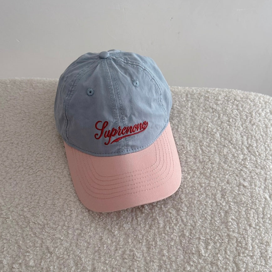 ライトカラーステッチキャップ(4color)