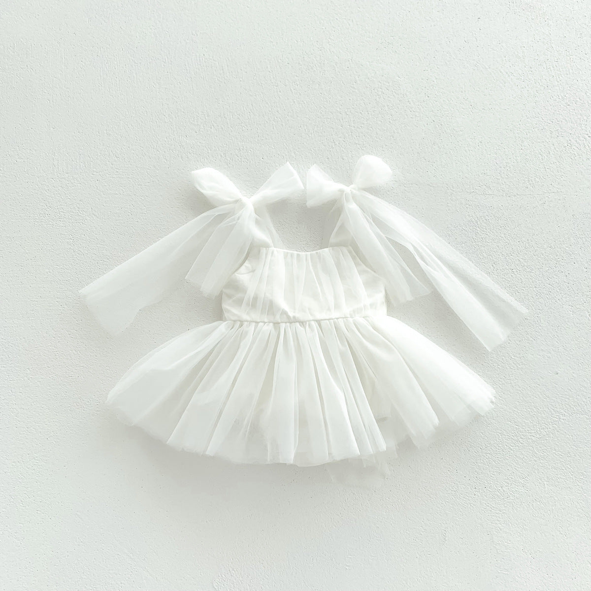 【再入荷】フェミニンチュールドレスロンパース2color