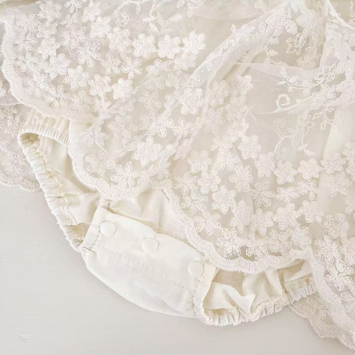 🅽🅴🆆 ヨーロピアンレースドレスロンパース