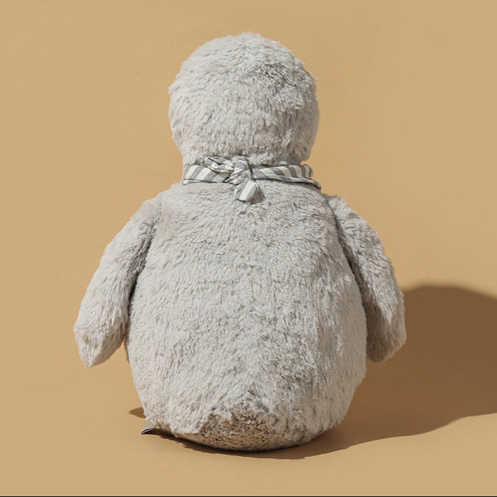 scarf penguin stuffed toy