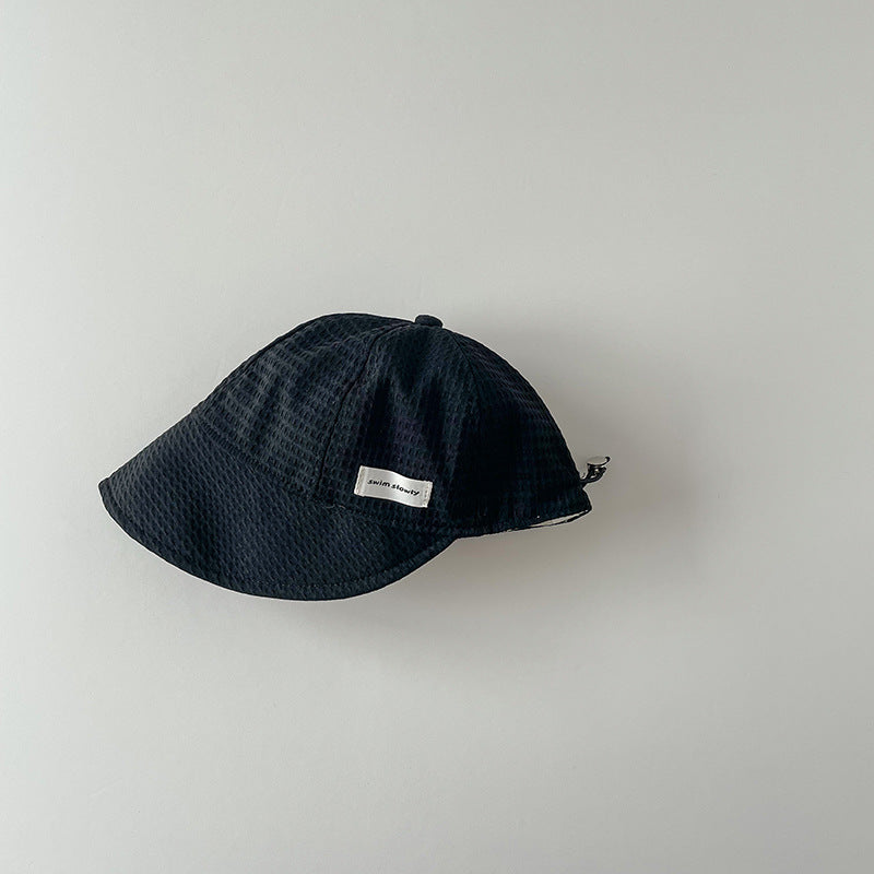 【即日発送】カラーワッフル日除けキャップ(8color)