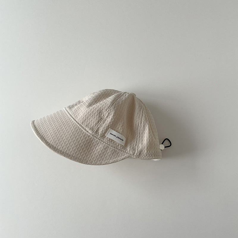 【即日発送】カラーワッフル日除けキャップ(8color)