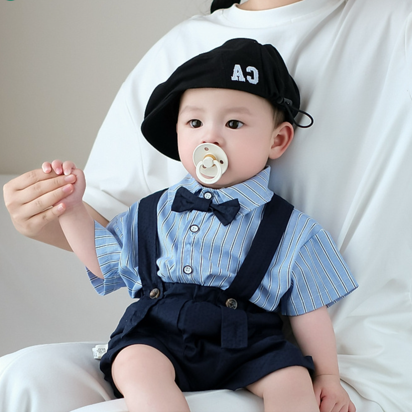 ネイビーフォーマルサマーセットアップ(2color)