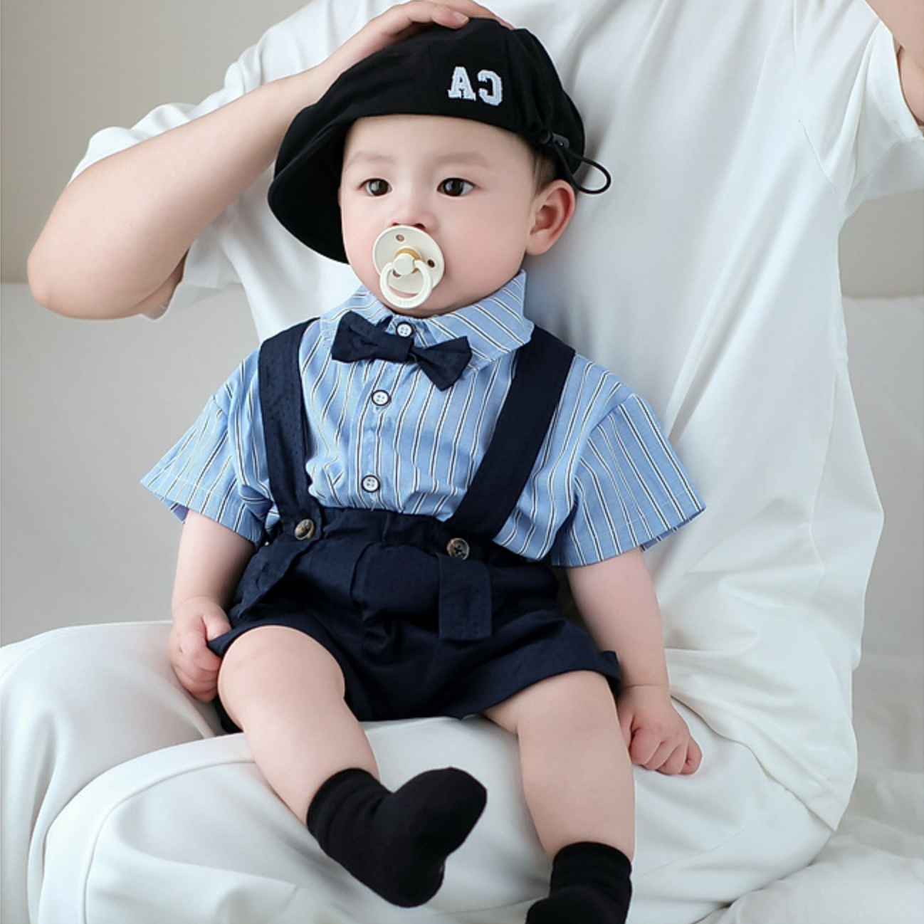 ネイビーフォーマルサマーセットアップ(2color)