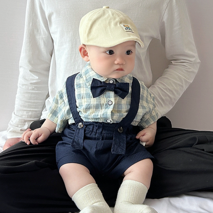 ネイビーフォーマルサマーセットアップ(2color)