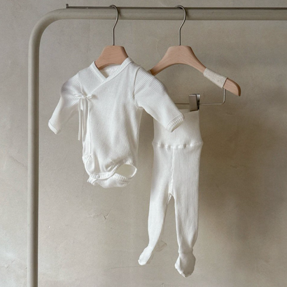 ベビーうさぎナチュラル3点セット(2color)