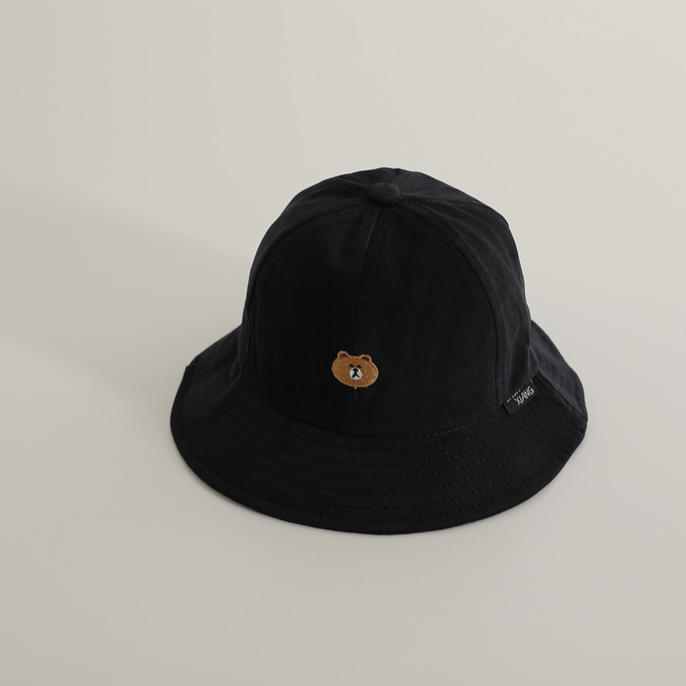 クマさん刺繍サンハット(6color)