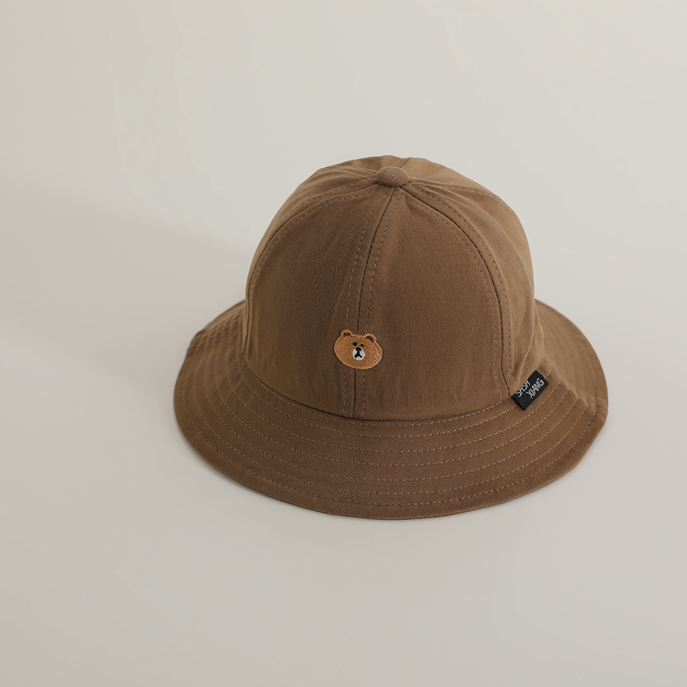 クマさん刺繍サンハット(6color)