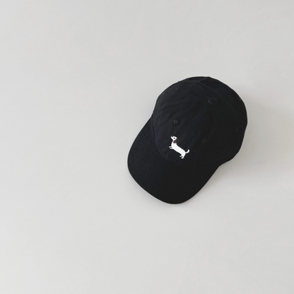 ダックス刺繍キッズキャップ(11color)