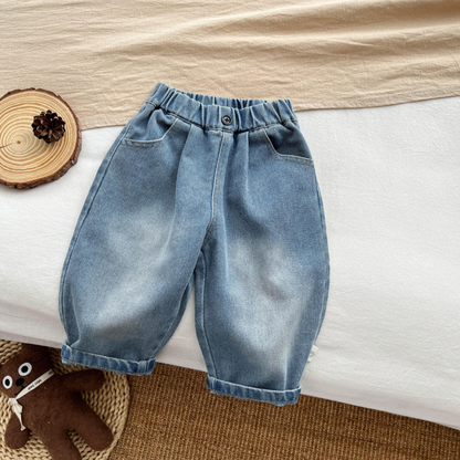 ワイドデニムパンツ(2color)