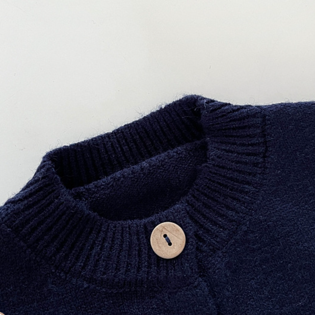 ステッチドッグニットカーディガン(2color)