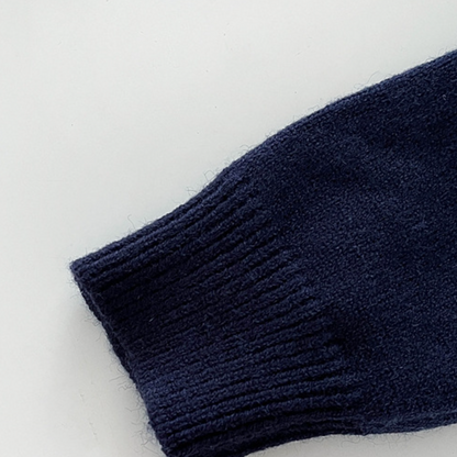 ステッチドッグニットカーディガン(2color)