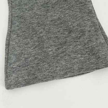 フェイクピースフレアパンツ(2color)