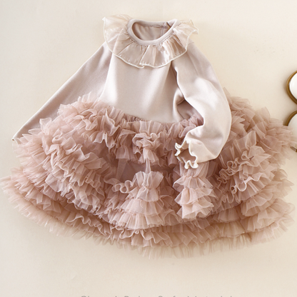 🅽🅴🆆 フェミニンボリュームチュールドレス(2color)