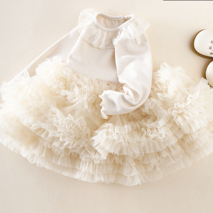 🅽🅴🆆 フェミニンボリュームチュールドレス(2color)