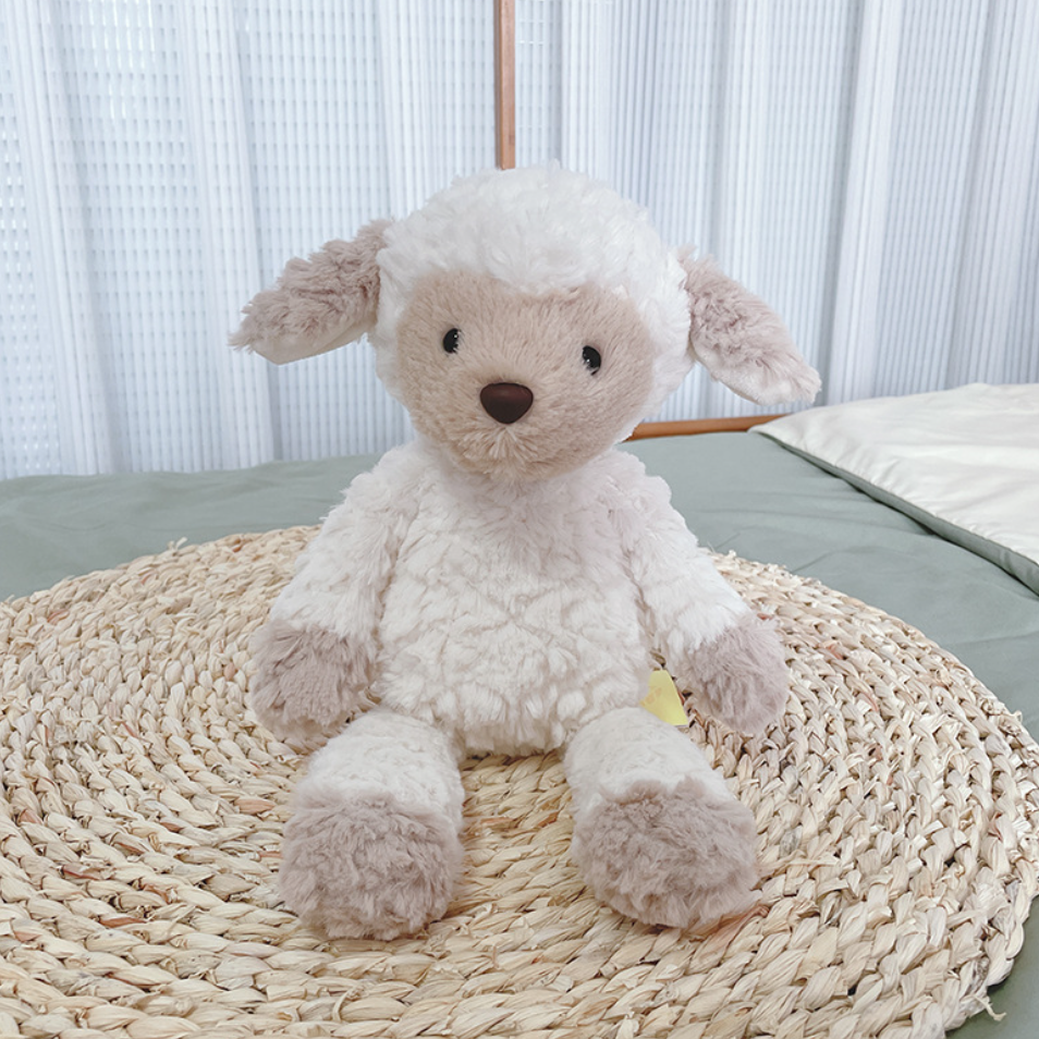 [2color] taremimi sheep stuffed toy