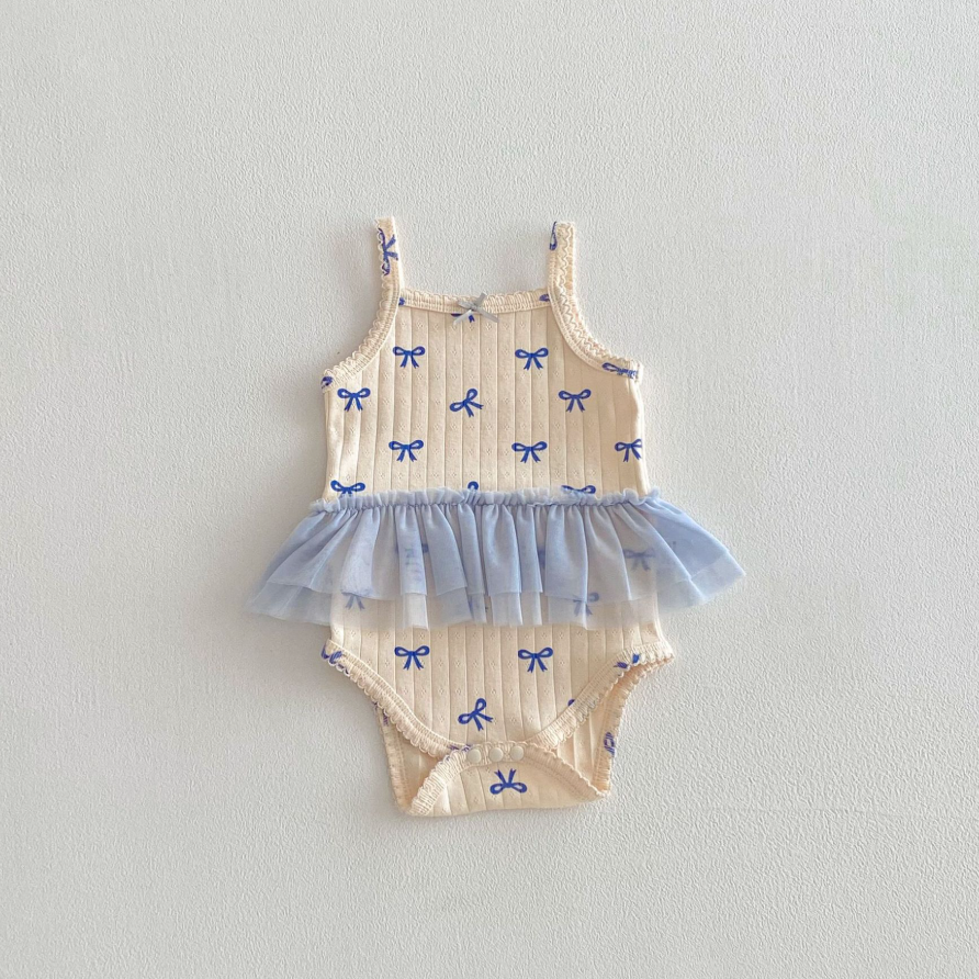 🅽🅴🆆 [3color / 66-90]ラブリーベビーサマーキャミロンパース