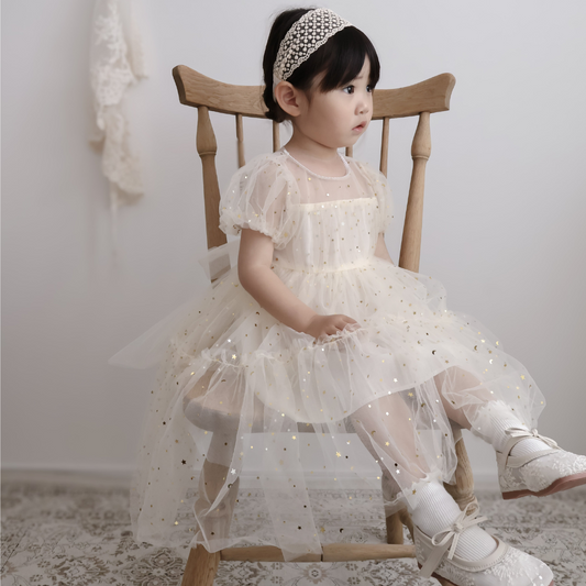 【再入荷】[80-140] プリンスラメチュールドレス