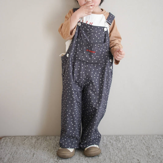 🅽🅴🆆 [2color / 80-130] ユニセックスストレートレッグオーバーオール