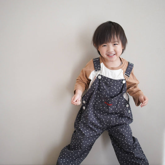 🅽🅴🆆 [2color / 80-130] ユニセックスストレートレッグオーバーオール