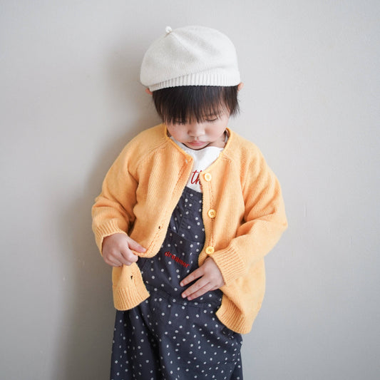 🅽🅴🆆 [3color / 80-130] ナチュラルカラーニットカーディガン