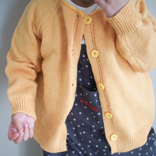 🅽🅴🆆 [3color / 80-130] ナチュラルカラーニットカーディガン