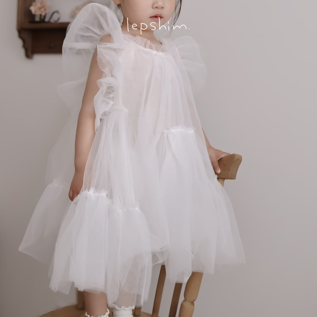 【再入荷】ホワイトプリンセスドレス