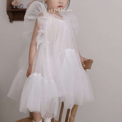 【再入荷】ホワイトプリンセスドレス