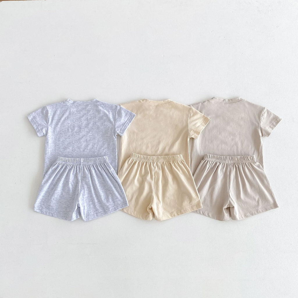フレンチカジュアルサマーセット(3color)