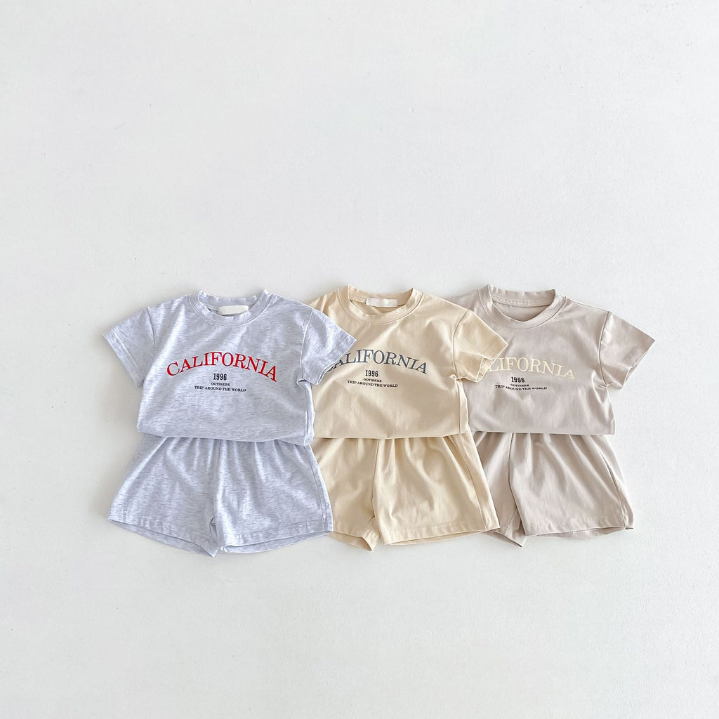 フレンチカジュアルサマーセット(3color)