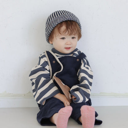 [3color / 66-100] コーデュロイこっくりサロペット