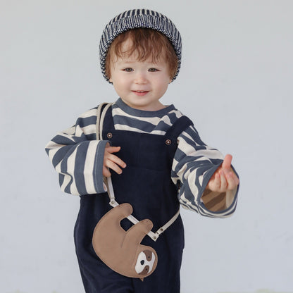 [3color / 66-100] コーデュロイこっくりサロペット