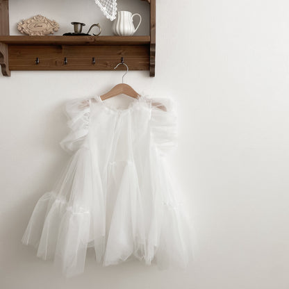 【再入荷】ホワイトプリンセスドレス