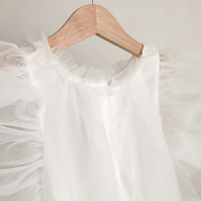 【再入荷】ホワイトプリンセスドレス