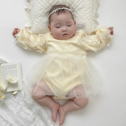 【再入荷】ロンパースドレス2color