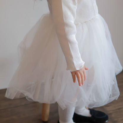[2color / 66-90] シンプルラブリーチュチュロンパース