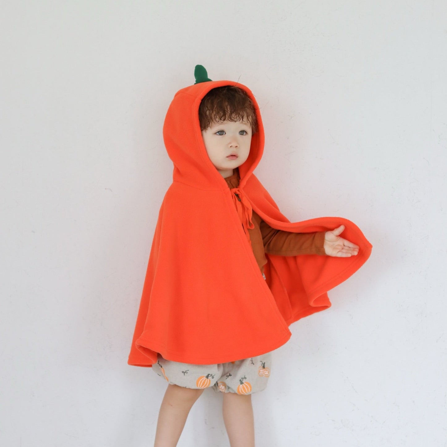 【即納】ハロウィンカボチャベビーマント