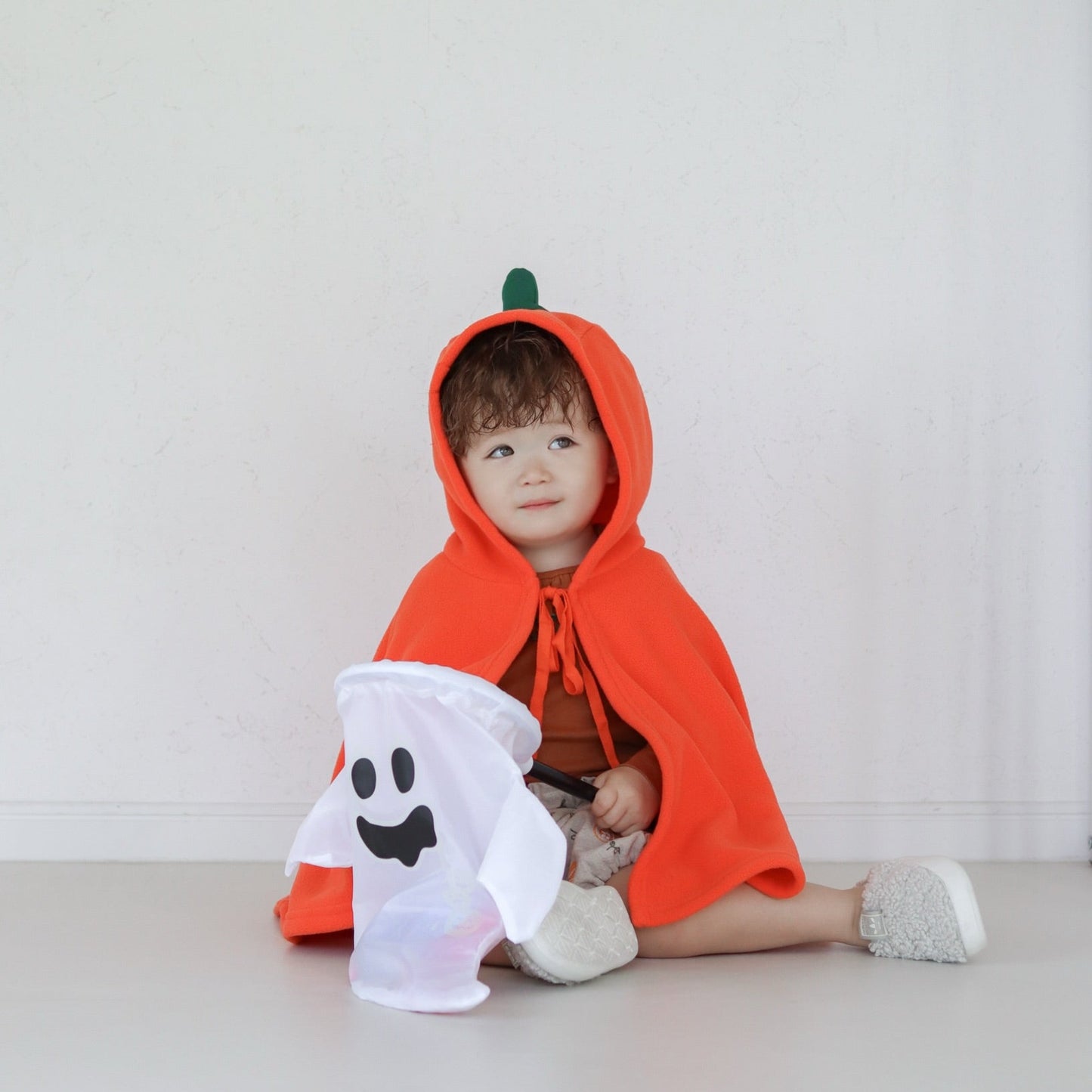 【即納】ハロウィンカボチャベビーマント