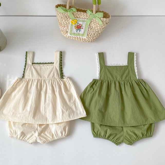 カントリー刺繍セットアップ(2color)