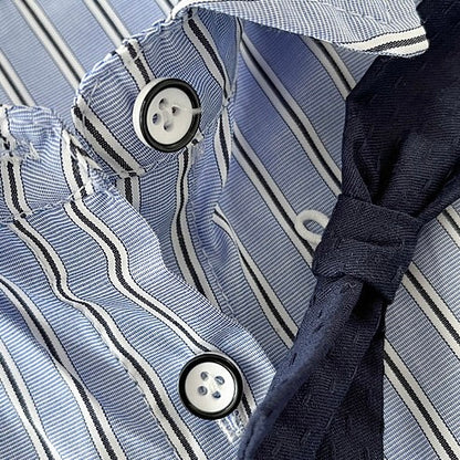 ネイビーフォーマルサマーセットアップ(2color)