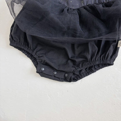 ナチュラルフローラルキャミロンパース