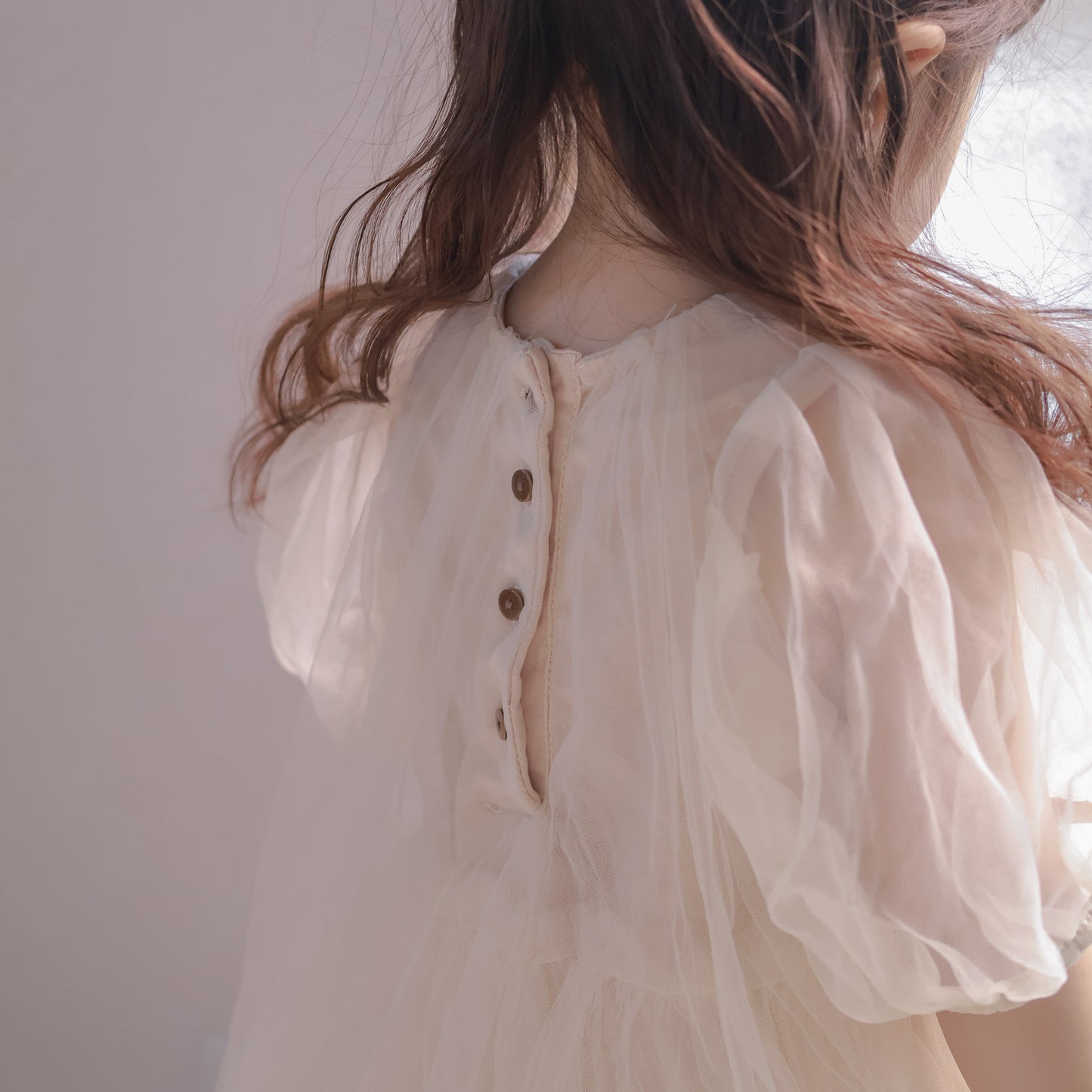 【Re stock】ガールズスイートチュールドレス(2color)