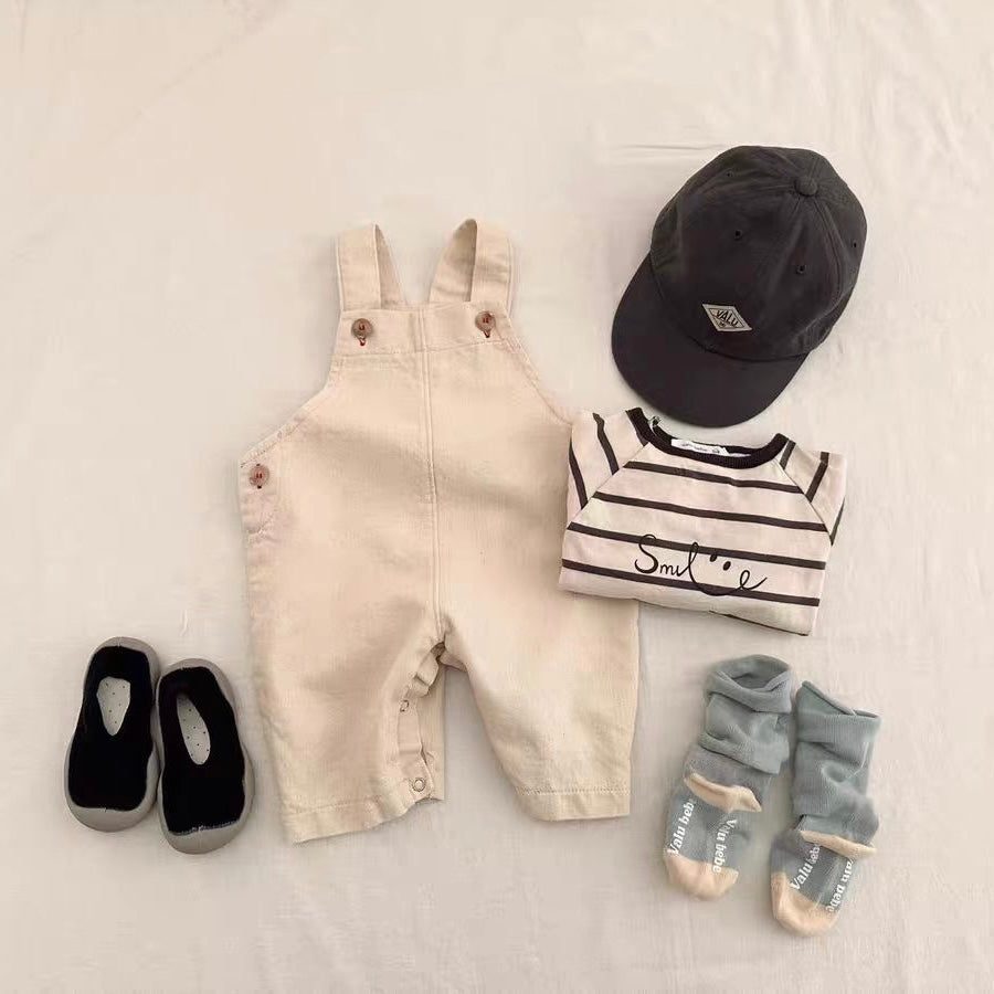 ワイドデニムサロペット(2color)