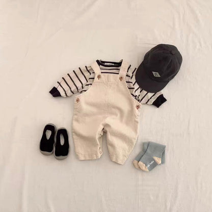 ワイドデニムサロペット(2color)