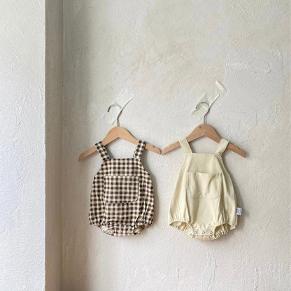 ナチュラルベビーサロペット(2color)