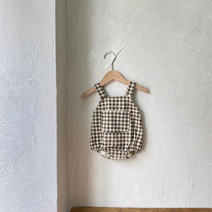 ナチュラルベビーサロペット(2color)