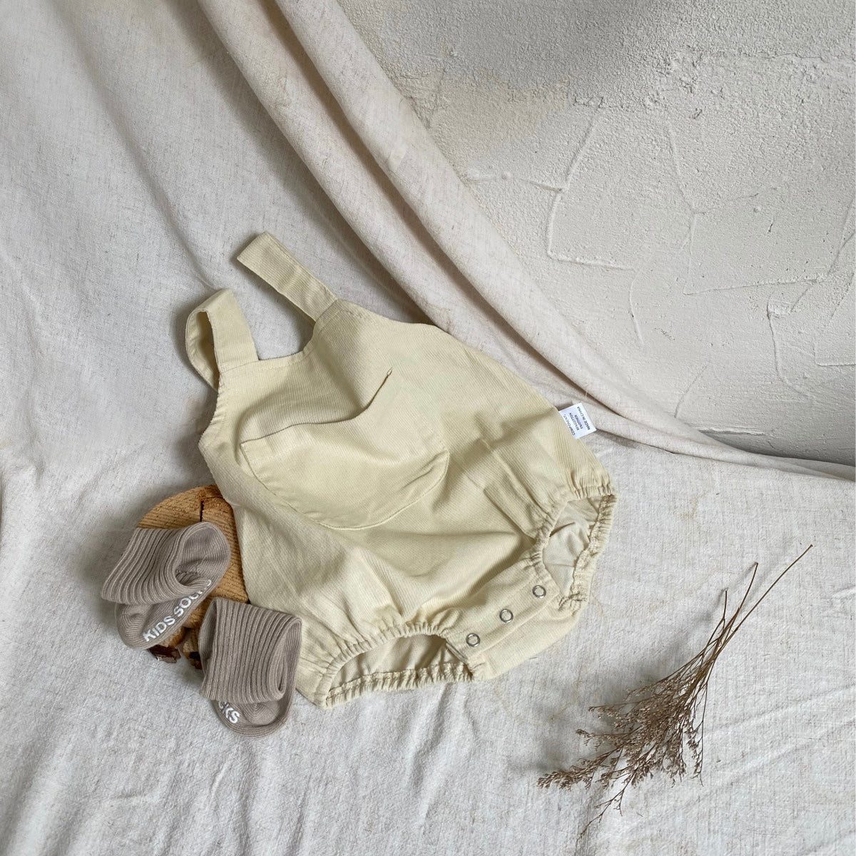 ナチュラルベビーサロペット(2color)