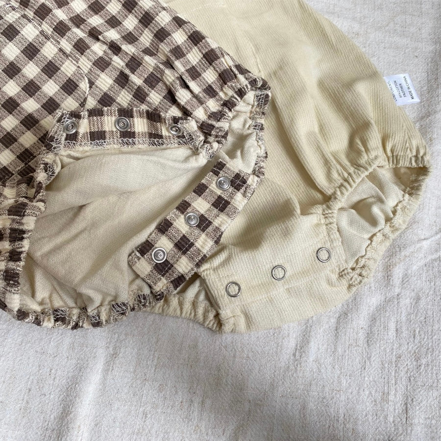 ナチュラルベビーサロペット(2color)