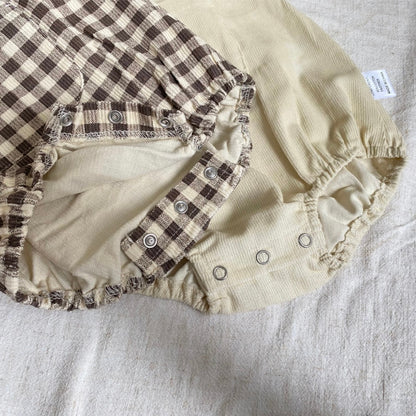 ナチュラルベビーサロペット(2color)