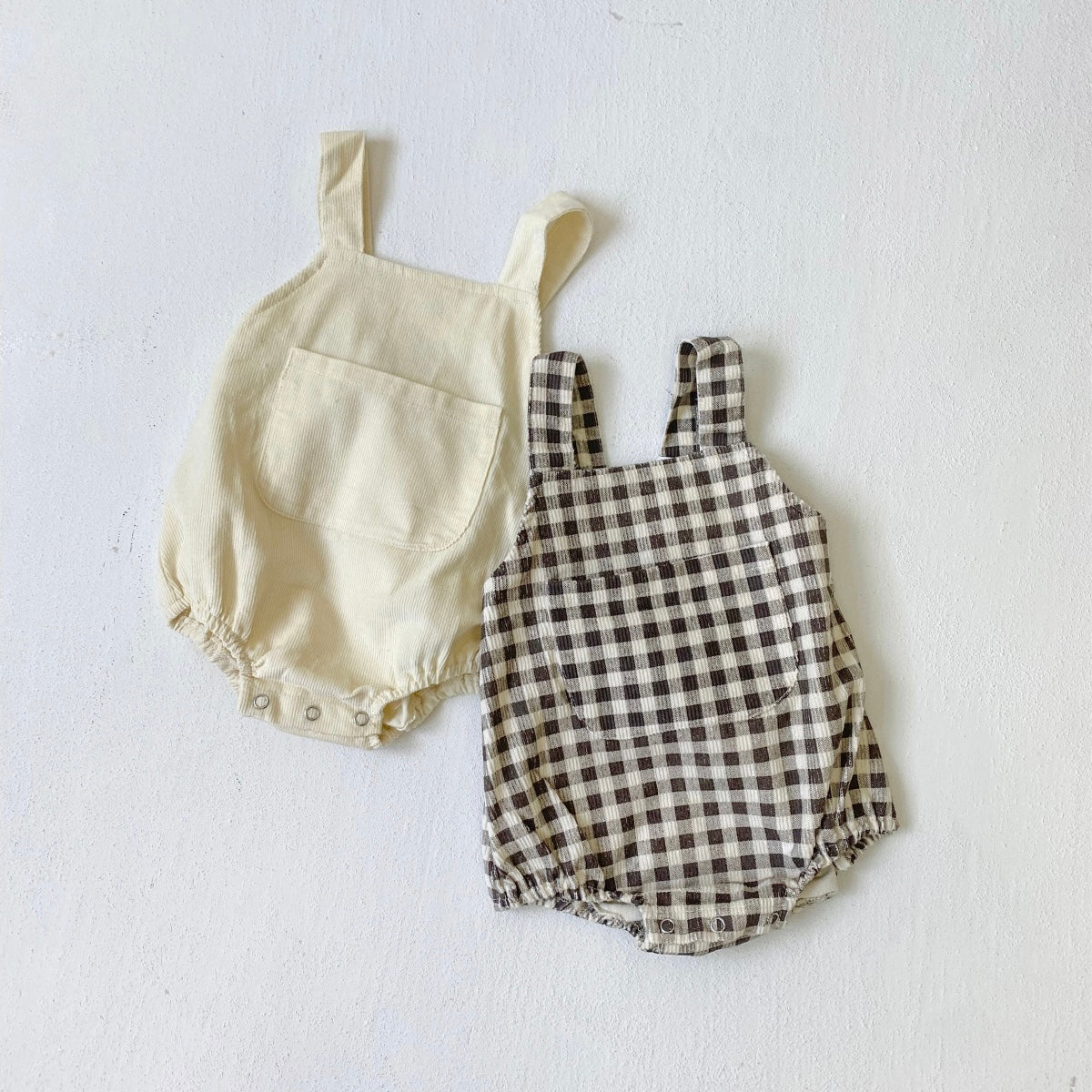 ナチュラルベビーサロペット(2color)